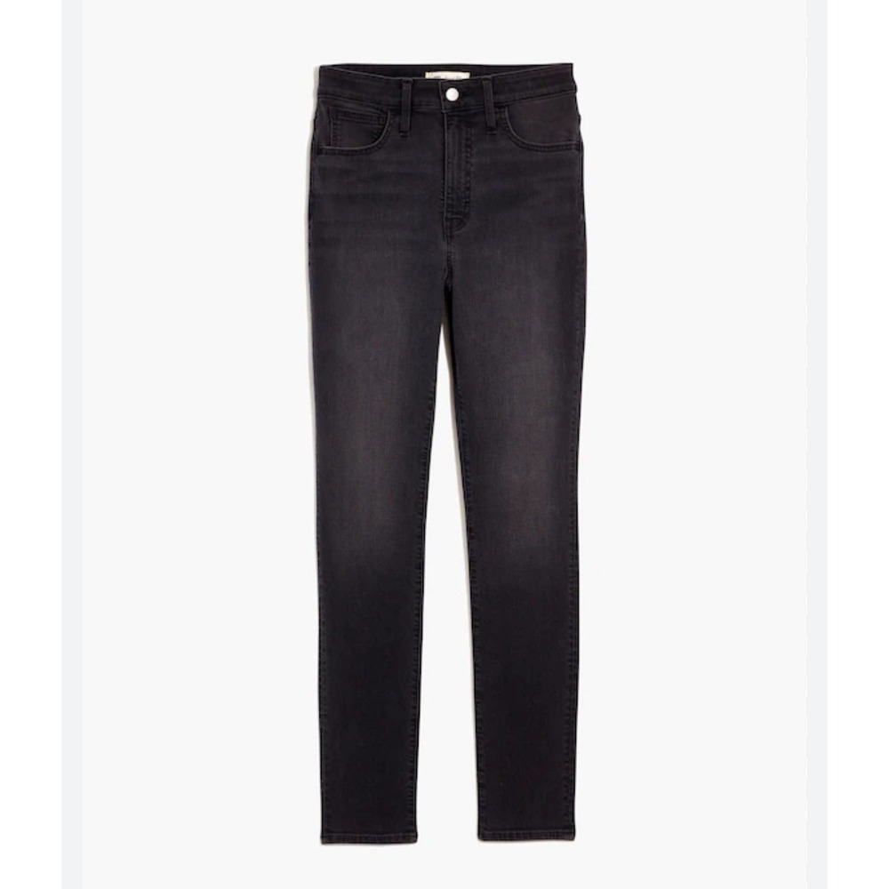 Madewell Roadtripper High Rise Skinny Jeans Black Wash‎ Women's Size 26